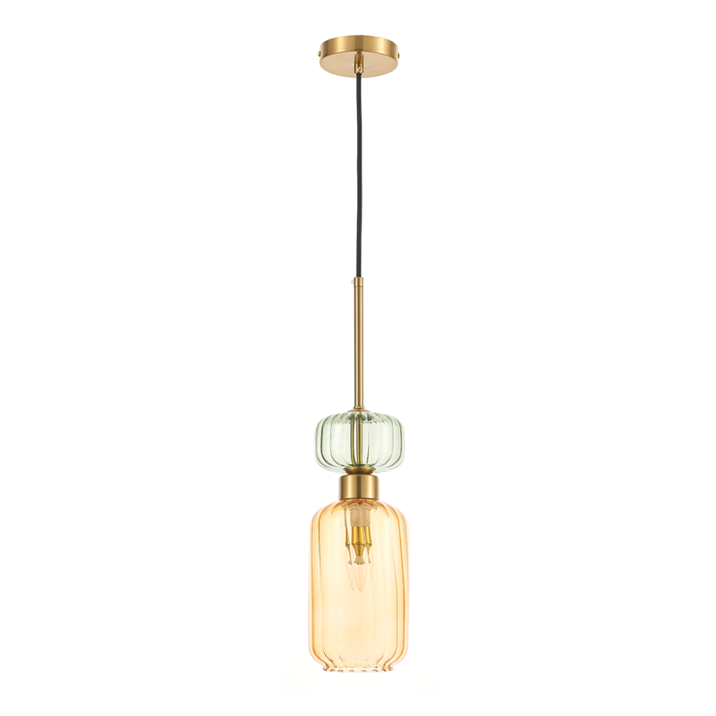 MOLLY AMBER hanging lamp 1xE14