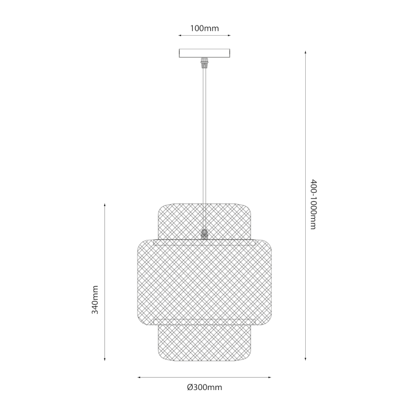 HESTIA pendant lamp 1xE27 HESTIA pendant lamp 1xE27