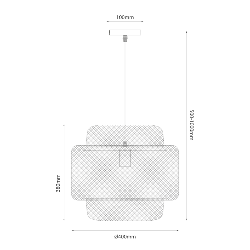 HESTIA hanging lamp 1xE27 HESTIA hanging lamp 1xE27