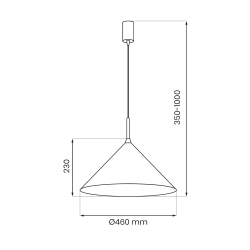 Lampa wisząca CAPITAL CREAMY Ø46cm 1xGX53 Lampa wisząca CAPITAL CREAMY Ø46cm 1xGX53