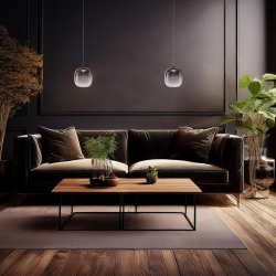 VASO 2 SMOKED 4W hanging lamp VASO 2 SMOKED 4W hanging lamp
