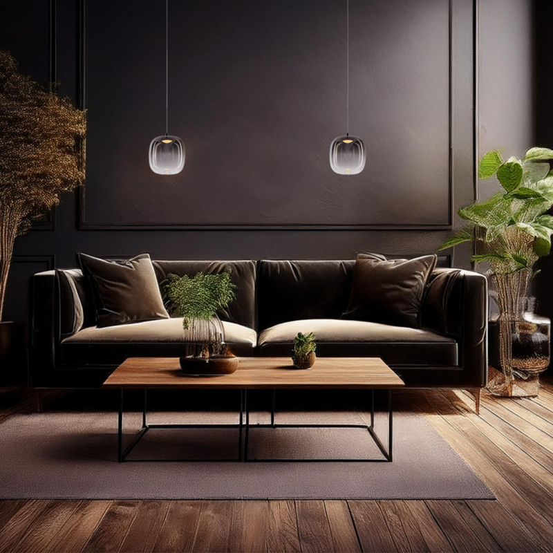 VASO 2 SMOKED 4W hanging lamp VASO 2 SMOKED 4W hanging lamp