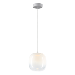 Lámpara colgante VASO 2 WHITE 4W