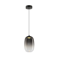 Lámpara colgante VASO 3 SMOKED 4W