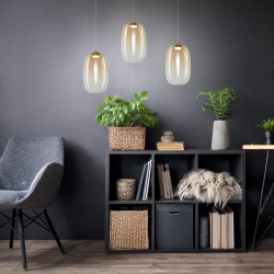 Lampa wisząca VASO 3 AMBER 4W Lampa wisząca VASO 3 AMBER 4W