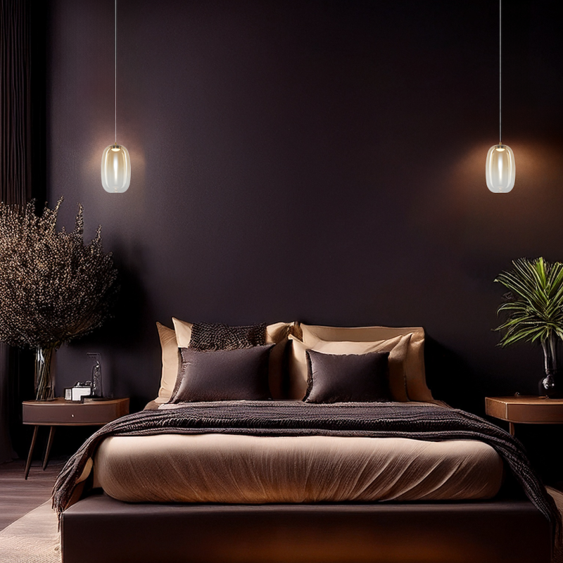 Lampa wisząca VASO 3 AMBER 4W Lampa wisząca VASO 3 AMBER 4W