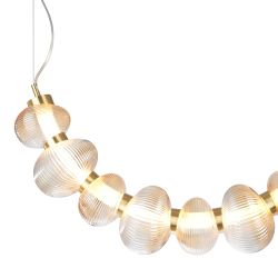 BOLLA GOLD 36W LED pendant lamp BOLLA GOLD 36W LED pendant lamp