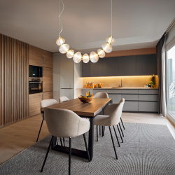 BOLLA GOLD 36W LED pendant lamp BOLLA GOLD 36W LED pendant lamp