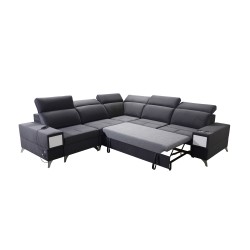 Porto III Ecksofa mit Schlaffunktion und USB-Anschluss - Eleganz trifft auf Funktionalität | [Twoja nazwa firmy]