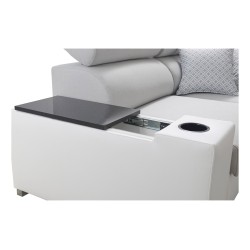 Esquinero Napoli IV Mini con función de cama: la elegancia se encuentra con el confort Esquinero Napoli IV Mini con función de cama: la elegancia se encuentra con el confort
