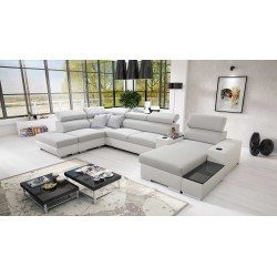 Ecksofa Napoli V mit Schlaffunktion - ideal für Ihr Zuhause!