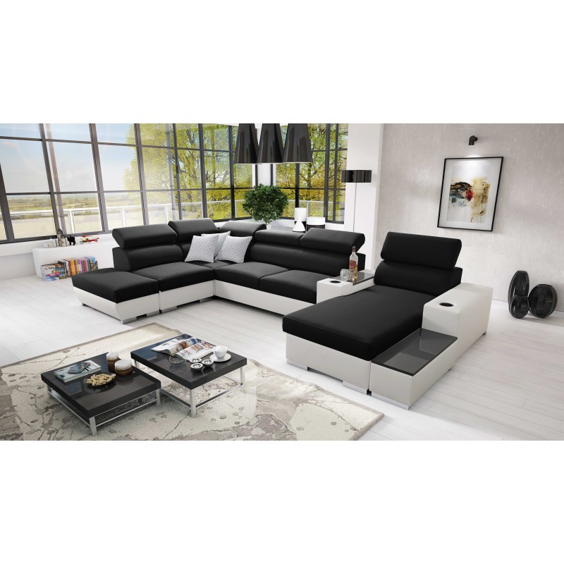 Ecksofa Napoli V mit Schlaffunktion - ideal für Ihr Zuhause!