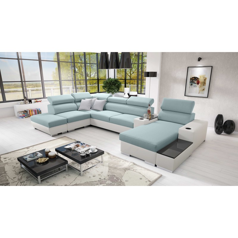Ecksofa Napoli V mit Schlaffunktion - ideal für Ihr Zuhause!