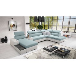 Ecksofa Napoli V mit Schlaffunktion - ideal für Ihr Zuhause!