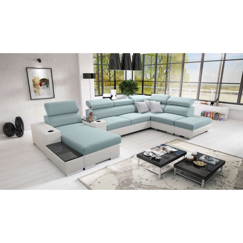Ecksofa Napoli V mit Schlaffunktion - ideal für Ihr Zuhause!