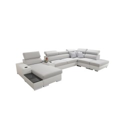 Ecksofa Napoli V mit Schlaffunktion - ideal für Ihr Zuhause!