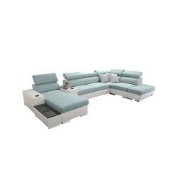 Ecksofa Napoli V mit Schlaffunktion - ideal für Ihr Zuhause!