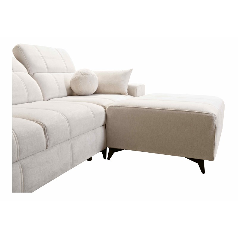 Ecksofa Ballagio XII mit Schlaffunktion bezogen mit Plecionka, Spring 1104 Ecksofa Ballagio XII mit Schlaffunktion bezogen mit Plecionka, Spring 1104