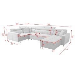 Narożnik Oslo V Mini z funkcją spania - elegancja spotyka funkcjonalność Narożnik Oslo V Mini z funkcją spania - elegancja spotyka funkcjonalność