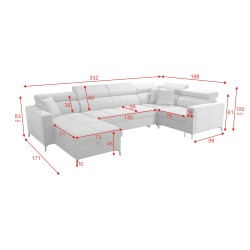 Narożnik Oslo V Mini z funkcją spania - elegancja spotyka funkcjonalność Narożnik Oslo V Mini z funkcją spania - elegancja spotyka funkcjonalność