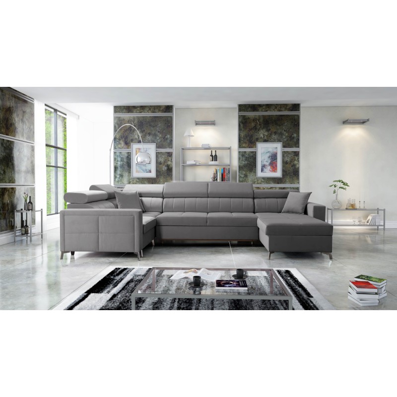 Oslo V Maxi U-förmiges Ecksofa mit Schlaffunktion | Elegantes und komfortables Möbelstück Oslo V Maxi U-förmiges Ecksofa mit Schlaffunktion | Elegantes und komfortables Möbelstück