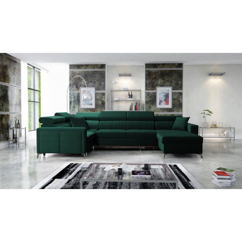 Oslo V Maxi U-förmiges Ecksofa mit Schlaffunktion | Elegantes und komfortables Möbelstück Oslo V Maxi U-förmiges Ecksofa mit Schlaffunktion | Elegantes und komfortables Möbelstück