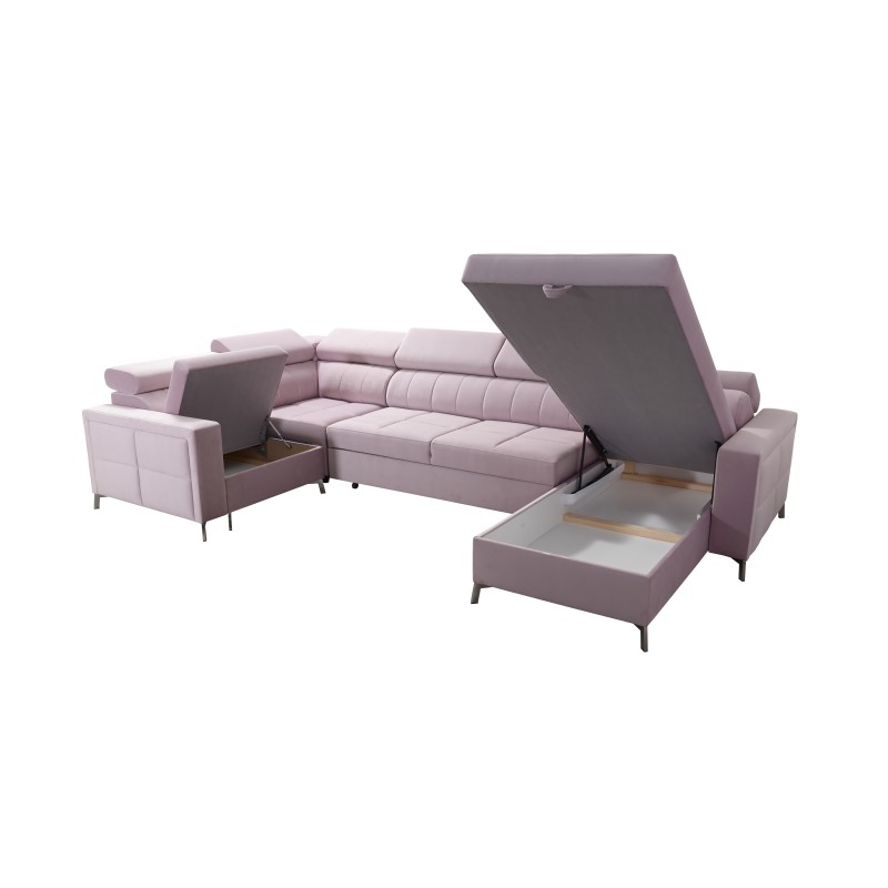 Oslo V Maxi U-förmiges Ecksofa mit Schlaffunktion | Elegantes und komfortables Möbelstück Oslo V Maxi U-förmiges Ecksofa mit Schlaffunktion | Elegantes und komfortables Möbelstück
