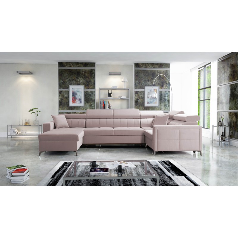 Oslo V Maxi U-förmiges Ecksofa mit Schlaffunktion | Elegantes und komfortables Möbelstück Oslo V Maxi U-förmiges Ecksofa mit Schlaffunktion | Elegantes und komfortables Möbelstück