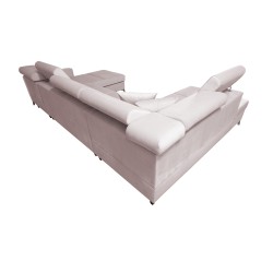 Sofá esquinero en forma de U Oslo VI con función de cama - Velvet, Jaguar 2185 Sofá esquinero en forma de U Oslo VI con función de cama - Velvet, Jaguar 2185