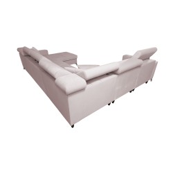 U-förmiges Sofa Oslo VII mit Schlaffunktion - Velvet, Jaguar 2167 U-förmiges Sofa Oslo VII mit Schlaffunktion - Velvet, Jaguar 2167