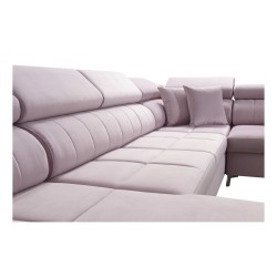Narożnik w kształcie U Oslo VII z funkcją spania - Velvet, Jaguar 2183 Narożnik w kształcie U Oslo VII z funkcją spania - Velvet, Jaguar 2183