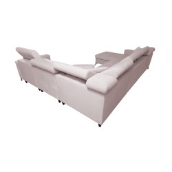 Narożnik w kształcie U Oslo VII z funkcją spania - Velvet, Jaguar 2185 Narożnik w kształcie U Oslo VII z funkcją spania - Velvet, Jaguar 2185