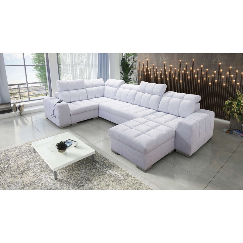 bMeta Title:/b U-Shaped Corner Sofa Prisma IV with Sleeping Function | Velvet | Pet Friendly, Terra 80 bMeta Title:/b U-Shaped Corner Sofa Prisma IV with Sleeping Function | Velvet | Pet Friendly, Terra 80