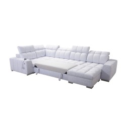 bMeta Title:/b Sofá esquinero en forma de U Prisma IV con función de cama | Terciopelo | Apto para mascotas, Terra 06 + Eco-cuer bMeta Title:/b Sofá esquinero en forma de U Prisma IV con función de cama | Terciopelo | Apto para mascotas, Terra 06 + Eco-cuer