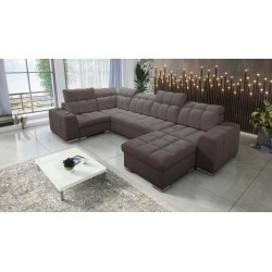 bMeta Title:/b Narożnik w kształcie U Prisma IV z funkcją spania | Velvet | Pet friendly, Terra 26