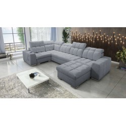 bMeta Title:/b Narożnik w kształcie U Prisma IV z funkcją spania | Velvet | Pet friendly, Terra 92