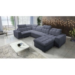 bMeta Title:/b Narożnik w kształcie U Prisma IV z funkcją spania | Velvet | Pet friendly, Terra 96
