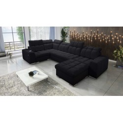bMeta Title:/b Narożnik w kształcie U Prisma IV z funkcją spania | Velvet | Pet friendly, Terra 99