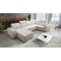 bMeta Title:/b Narożnik w kształcie U Prisma IV z funkcją spania | Velvet | Pet friendly, Terra 13