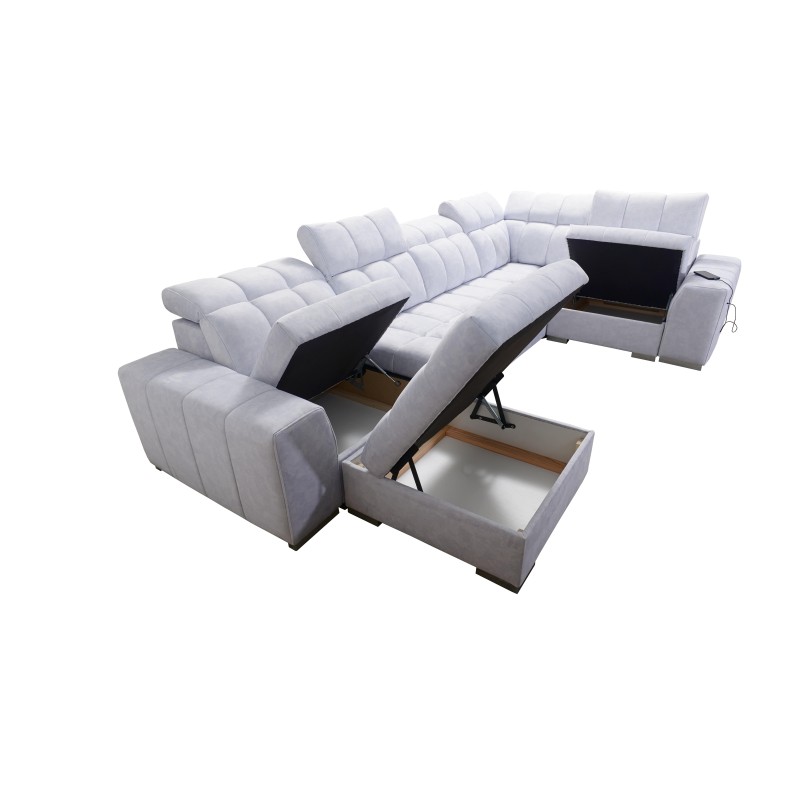 **Meta Title:** U-shaped Prisma IV Corner Sofa with Sleeping Function | Velvet | Pet Friendly, Terra 79 **Meta Title:** U-shaped Prisma IV Corner Sofa with Sleeping Function | Velvet | Pet Friendly, Terra 79