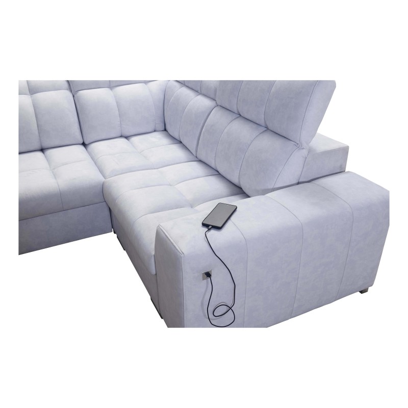 **Meta Title:** U-Shaped Sofa Prisma IV with Sleeping Function | Velvet | Pet Friendly, Terra 96 **Meta Title:** U-Shaped Sofa Prisma IV with Sleeping Function | Velvet | Pet Friendly, Terra 96