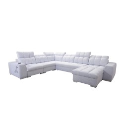 U-shaped corner sofa Prisma VIII with a sleeping function and port U-shaped corner sofa Prisma VIII with a sleeping function and port