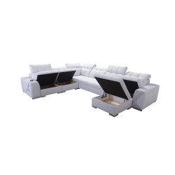 U-shaped corner sofa Prisma VIII with a sleeping function and port U-shaped corner sofa Prisma VIII with a sleeping function and port