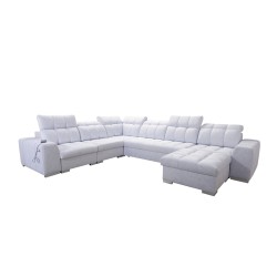 U-shaped corner sofa Prisma VIII with a sleeping function and port U-shaped corner sofa Prisma VIII with a sleeping function and port
