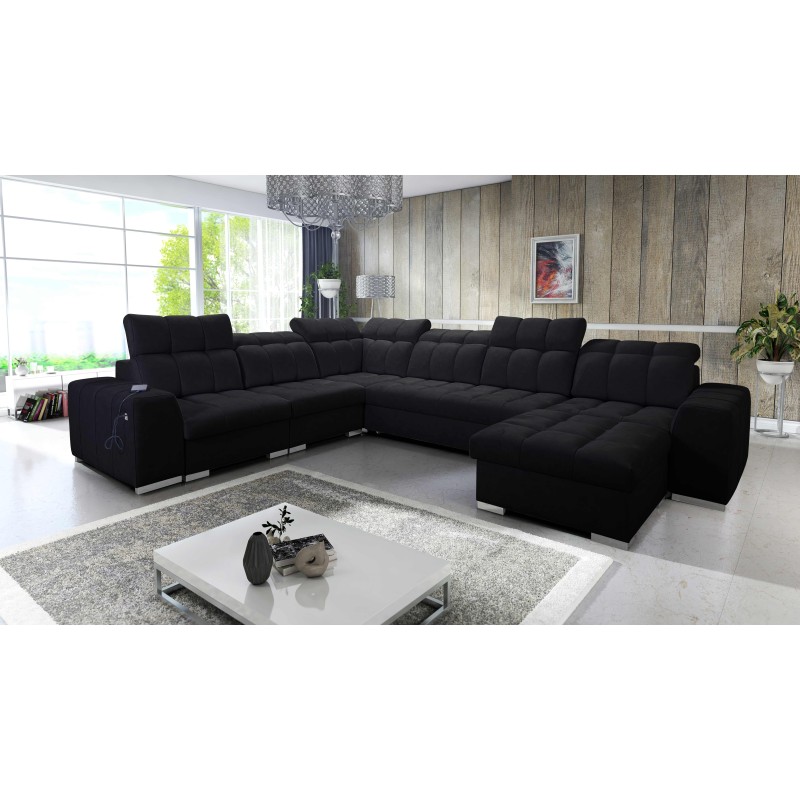 U-förmiges Ecksofa Prisma VIII mit Schlaffunktion und Anschluss U-förmiges Ecksofa Prisma VIII mit Schlaffunktion und Anschluss