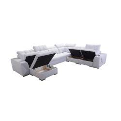 U-förmiges Ecksofa Prisma VIII mit Schlaffunktion und Anschluss U-förmiges Ecksofa Prisma VIII mit Schlaffunktion und Anschluss