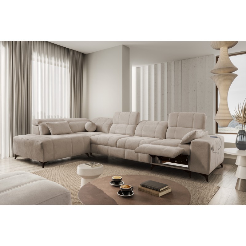 Ecksofa Ballagio XI Mix mit Schlaffunktion und Relaxfunktion – Eleganz und Funktionalität in einem