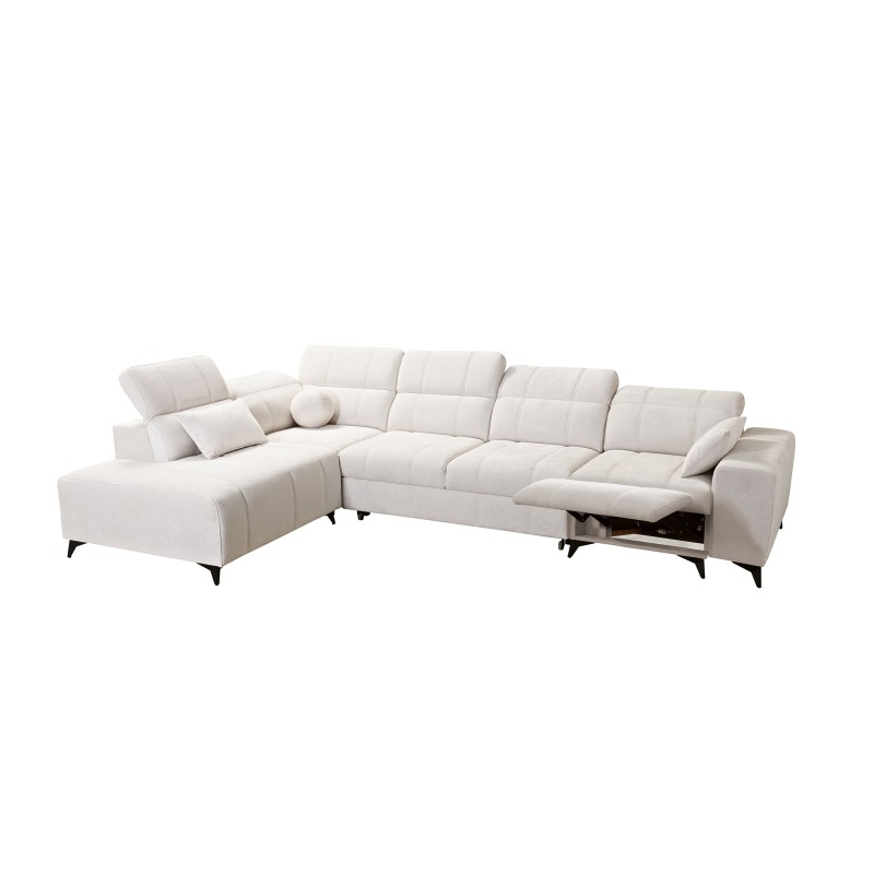 Ballagio XI Mix corner sofa with sleeping and relaxation function – Elegance and functionality in one Ballagio XI Mix corner sofa with sleeping and relaxation function – Elegance and functionality in one
