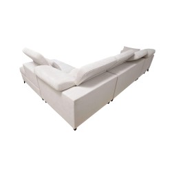 Ecksofa Ballagio XI mit Schlaffunktion in dem Stoff Plecionka, Spring 1116 – Komfort und Stil in einem