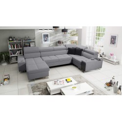 Ecksofa in U-Form Orbix IV Mini mit Schlaffunktion - unvergleichliche Kombination aus Stil und Komfort